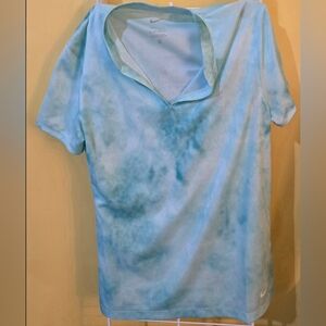 Nike Light Blue Dri-FIT Top